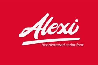 Alexi: Where Hand-Lettered Boldness Meets Artistic Design