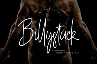 Billystuck: A Signature Typeface for Modern Branding