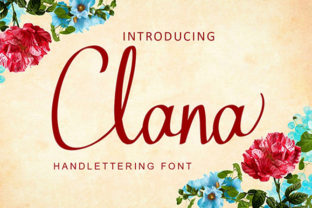 Clana: A Display Typeface Where Handmade Curves Redefine Letterforms
