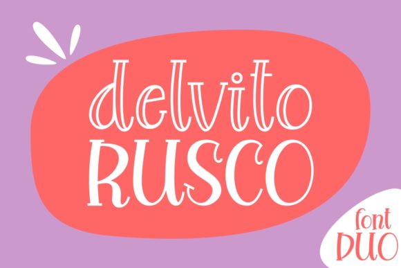 Delvito Rusco: A Versatile Typeface for Modern Creatives