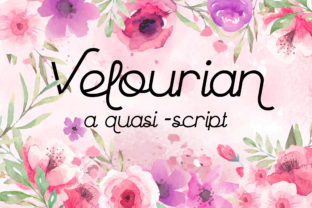 Discover Velourian: The Hand-Crafted Quasi-Script That Redefines Romantic Typography
