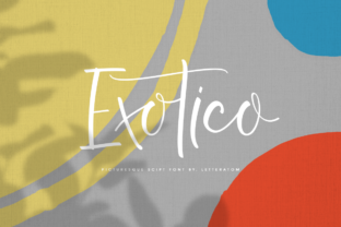 Exotico: A Stunning Script Brimming with Radiant Personality