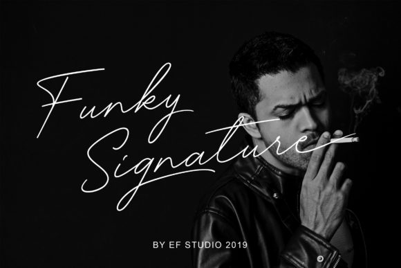 Funky Signature: Bringing an 80s Handwritten Script into Your Creative Process