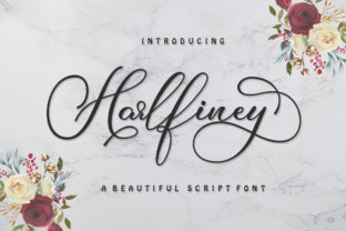 Harlfiney: The Modern Calligraphy Font That Transforms Ordinary Designs Into Luxurious Statements