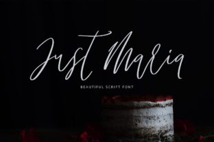 Just Maria: A Handwritten Script Full of Charm