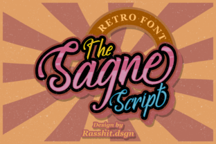 Sagne: A Powerful Bold Vintage Script That Transforms Ordinary Designs Into Hand-Lettered Masterpieces