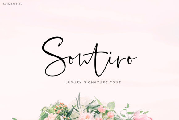 Sontiro: Embracing the Art of the Hand-Drawn Signature Typeface