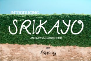 Srikayo: A Dynamic and Fluid Typeface for Natural, Editable Design